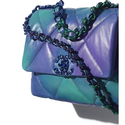 chanel tie dye bag